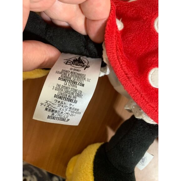 Disney Bundle Minnie Mouse 14" & 20" Plush Stuffed Animals Girls Beanie Toy - Picture 10 of 13